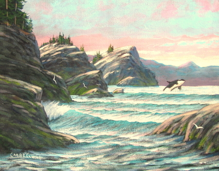 11" x 14" canvas