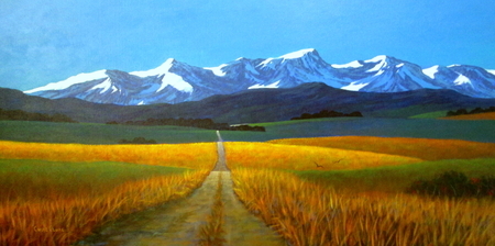 20" x 40" canvas sold