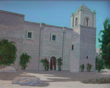 Church  16" x 20"