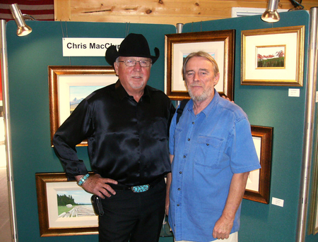Senator Gerry St. Germain at his Cattle Co.