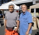 Robert Davidson  at the summer market