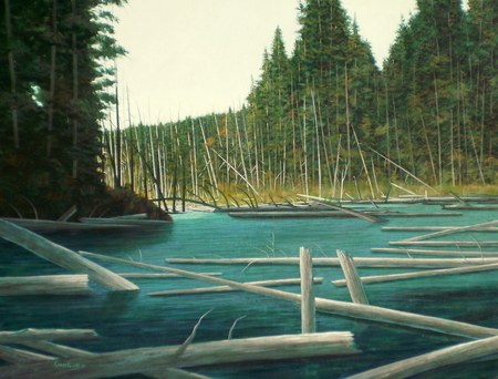 36" x 48" Sold