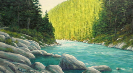 10" x 18" Sold