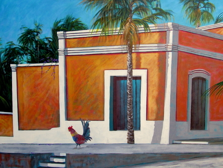 30" x 40" canvas