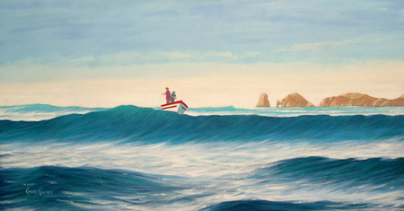 12" x 30" canvas