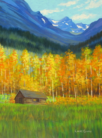 9" x 12"  Sold