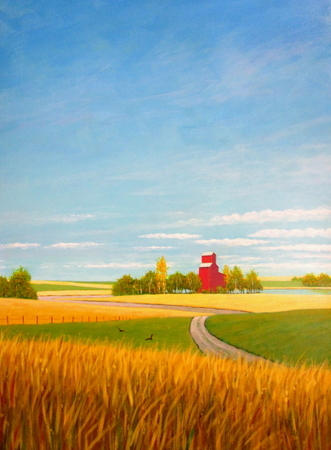 18 x 24 acrylic sold