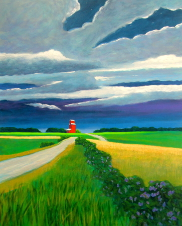 22" x 30" Sold