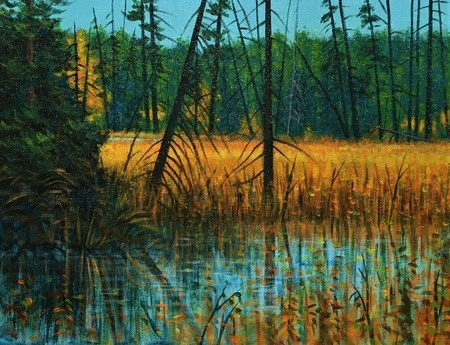 12" x 16" canvas  sold
