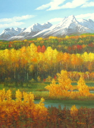 30" x 40" canvas  $3200