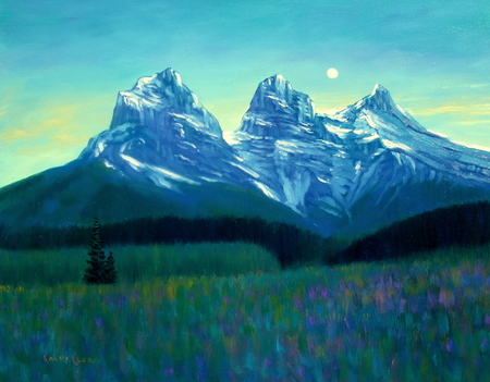11" x 14"  Sold