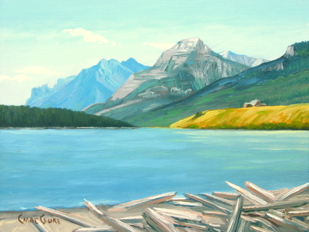5" x 7" oil panel