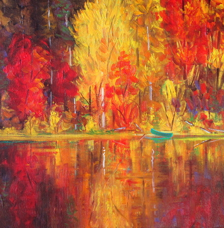 12" x 12"  Sold