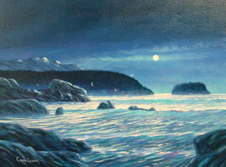 11" x 14" oil sold