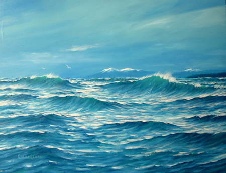 14" x 18" Sold