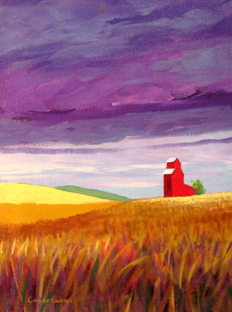 9" x 12" canvas